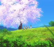 non non biyori sakura tree